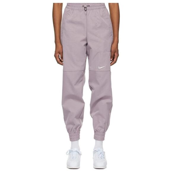 Nike Pants - Nike NWT Purple Woven Sportswear Swoosh Lounge Pants Sz Large Athleisure Jogger